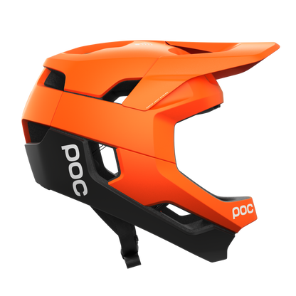 POC Otocon Race Mips Full Face Helmet (Fluorescent Orange)