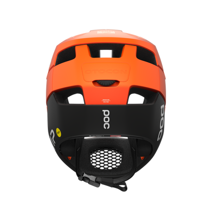 POC Otocon Race Mips Full Face Helmet (Fluorescent Orange)