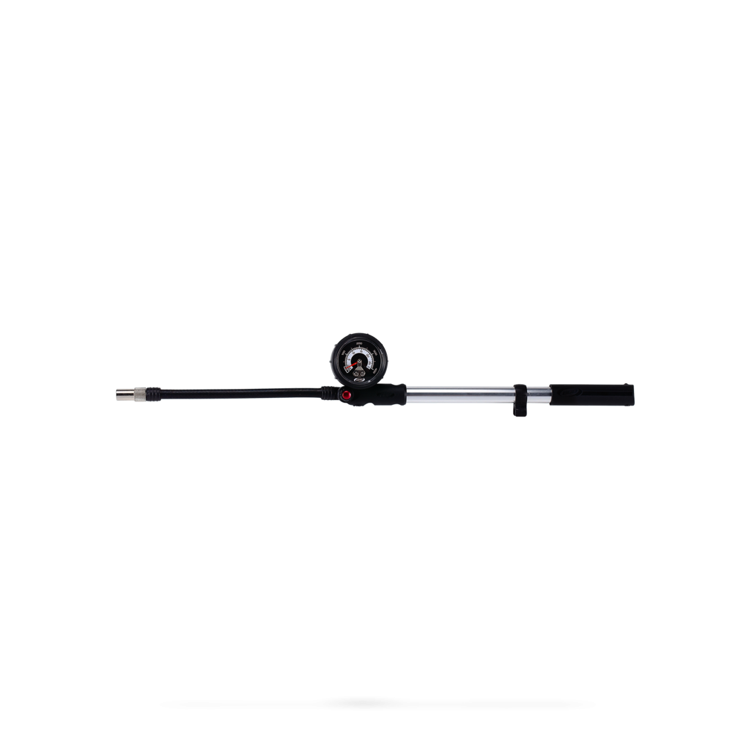 BBB Air Shock Pump in black and silver