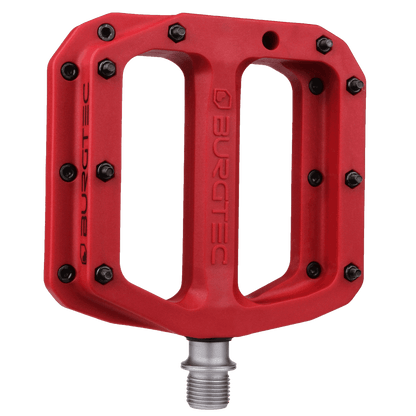 Burgtec MK4 Composite Pedals - Race Red