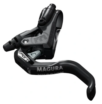Magura Brake lever assembly MT Trail Sport black, 1-Finger Aluminium