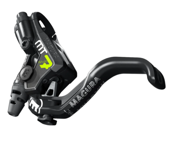 Magura Brake lever assembly MT7N, black, 1-Finger Aluminium
