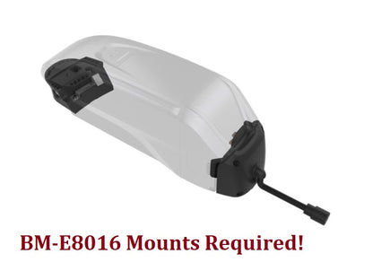 Shimano BT-E8016 E-Bike Battery 630Wh Frame Mount (External)