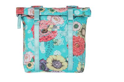 Basil Bloom Field Double Bag - Sky blue