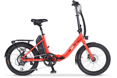 Bionic Nifty+ electric folding bike red