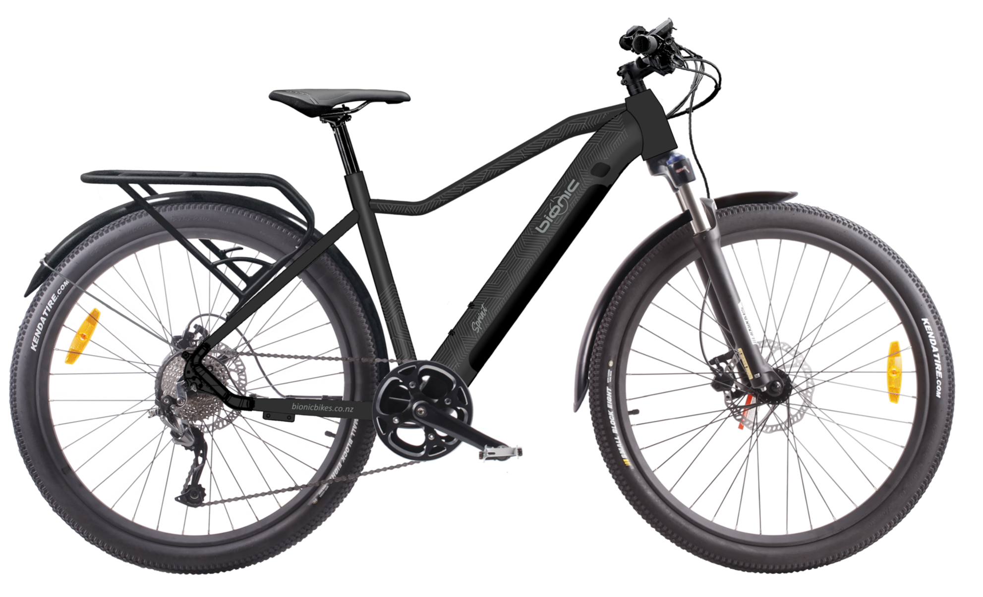 Bionic Sprint Rear Motor Sensordrive - Commuter bike in black