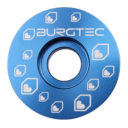 Burgtec Top Cap - Deep Blue