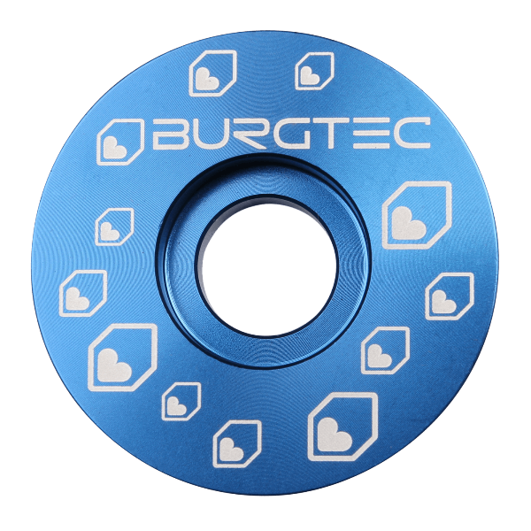 Burgtec Top Cap - Deep Blue