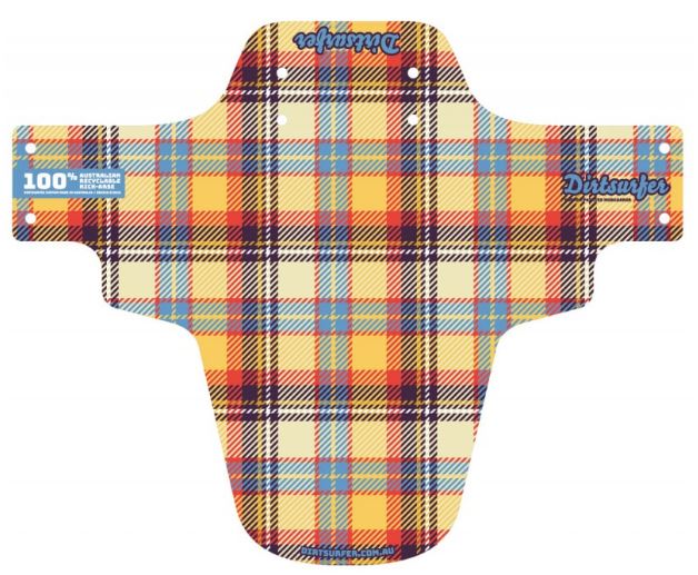 Dirtsurfer Plaid to the Bone 3 Mudguard