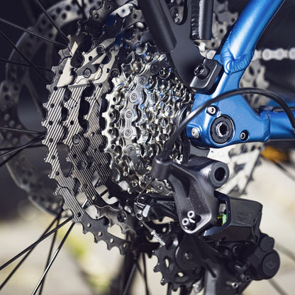 Shimano Steps LINKGLIDE Cassette 11-speed 11-50T | CS-LG600-11 display on bike