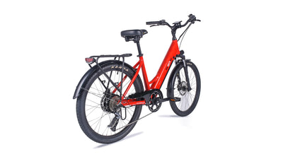 Bionic City-X2 Sensordrive electric bike with hub motor red