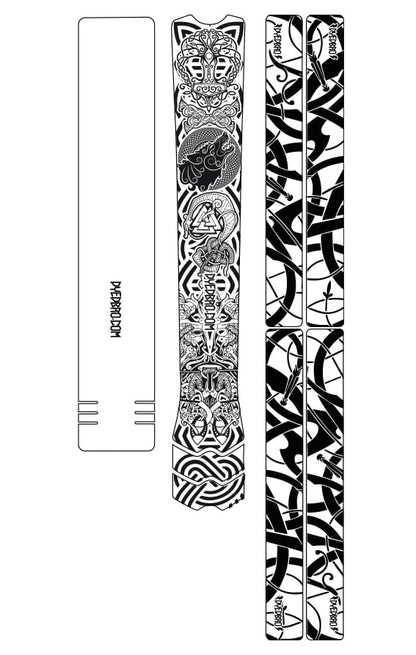 Dyedbro -Viking | Black