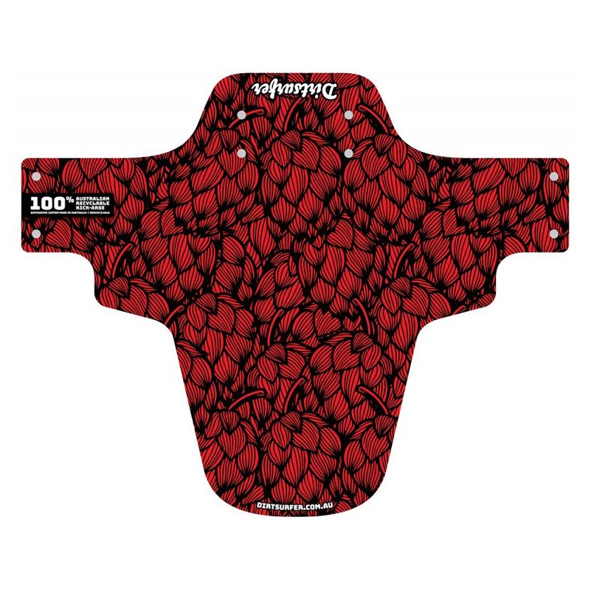 Mudguard Dirtsurfer Hops Red