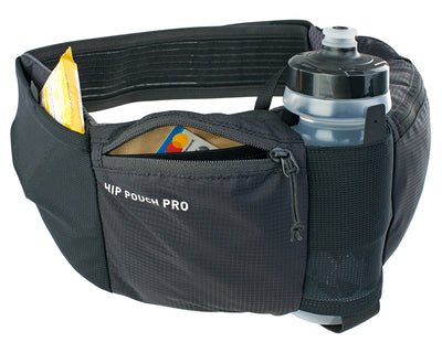 Evoc Hip Pouch Pro + Drink Bottle 0.55L in black