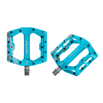 Funn Funndamental Flat Pedals - Turquoise