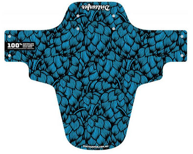 Dirtsurfer Hops Blue mudguard