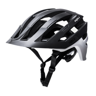Kali Interceptor Dual Black/White enduro mountain bike helmet