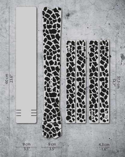 Dyedbro K Animal Print Black Full Frame Protection Kit