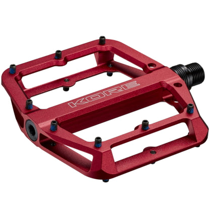 Kore Iron 110 Alloy Pedal in red