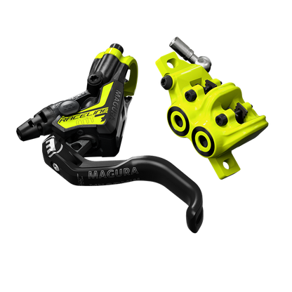 Magura MT7 Raceline, 1-finger HC aluminium lever, Front and Rear brakeset