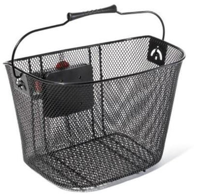 Ontrack Black Front Basket with QR Mount