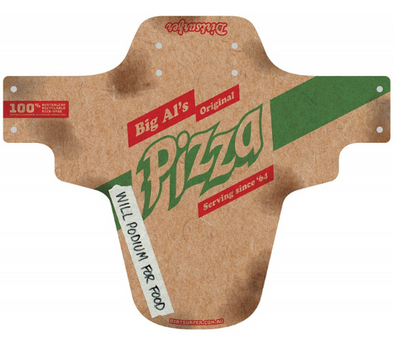 Dirtsurfer mudguard in Pizza style.
