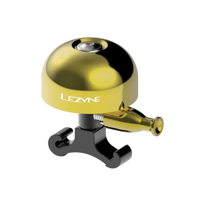 Lezyne classic Brass Bell in gold.