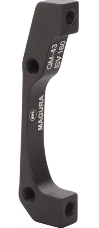 Magura QM43 calliper adapter, 160 mm IS fork mount