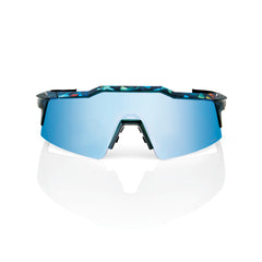 100% S3 Black Holograpic Sunglasses - Hiper Blue