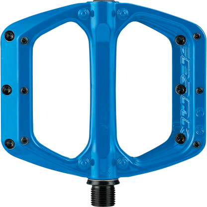 Spank Spoon DC MTB Flat Pedal in blue