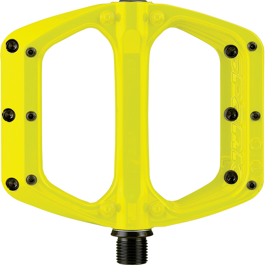 Yellow flat discount pedals