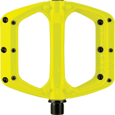 Spank Spoon DC MTB Flat Pedal in yellow