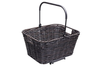 Tern Basket Market Brown Wicker - Look 23L W/KlickFix Quick