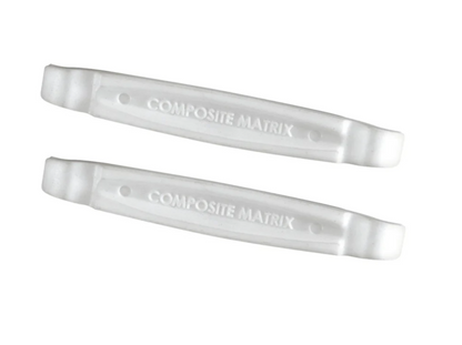 Lezyne Matrix Tyre Levers in white