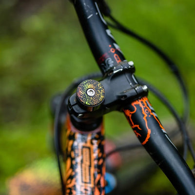 Ground Keeper Customs - Untamed Orange/Green/Yellow Top Cap