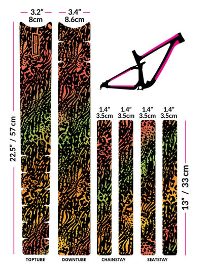 Untamed Frame Keeper -Orange/Green/Yellow - Ground Keeper Customs