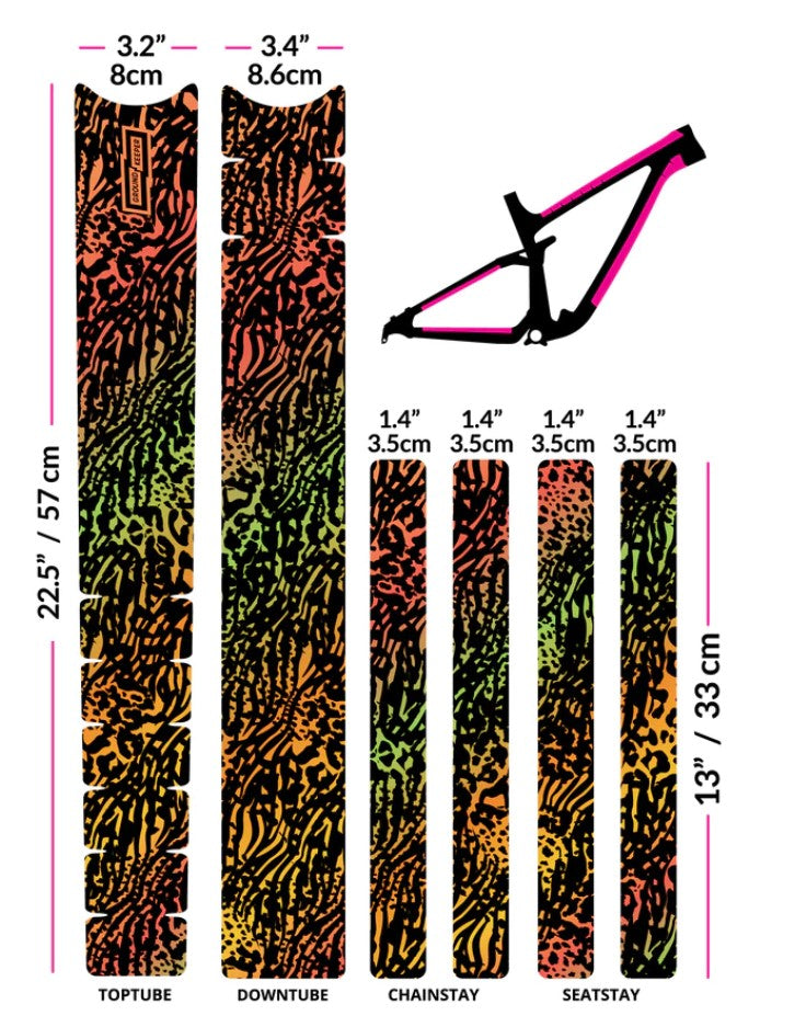 Untamed Frame Keeper -Orange/Green/Yellow - Ground Keeper Customs