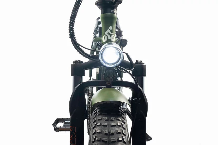 Watt Wheels Scout Electric Folding Bike Front light