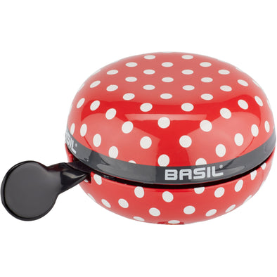 Basil Big Bell Polkadot - Red with white dotes