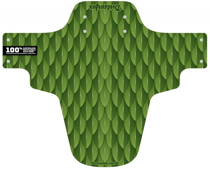 Dirtsurfer Scales Green Mudguard
