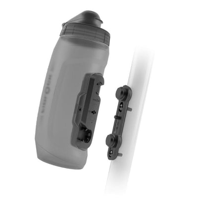 Fidlock Twist 590ml Bottle and Base- Clear Black
