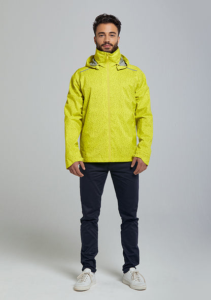 Basil Men's Skane Hi Vis Rain Jacket