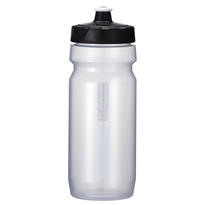 BBB waterbottle 550ml in clear and black