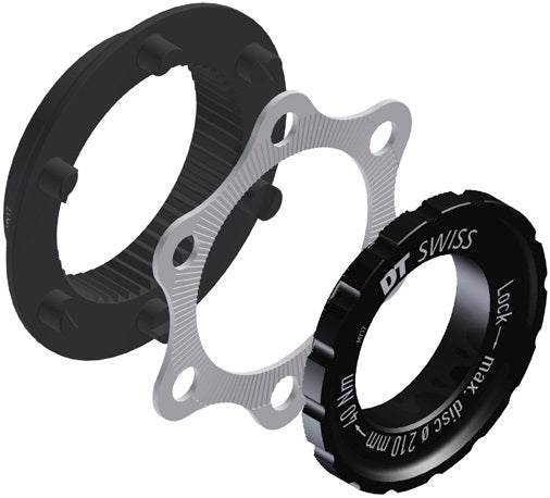 DT Swiss Centre Lock to IS-6 Bolt Adapter