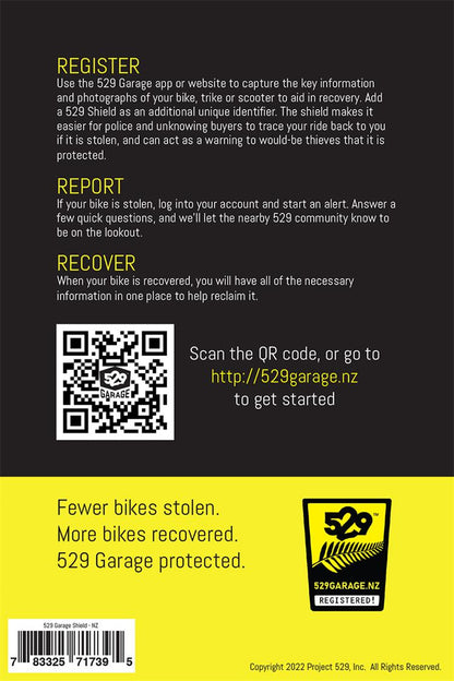 529 Bike Garage Shield